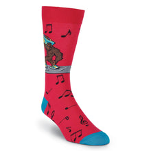 Load image into Gallery viewer, Boom Box Big Foot Music Socks (Men’s)