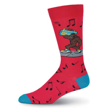 Load image into Gallery viewer, Boom Box Big Foot Music Socks (Men’s)