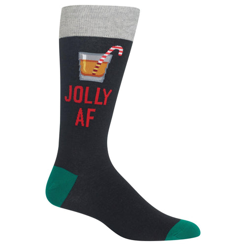 Jolly AF Christmas/ Holiday Socks  (Men’s)