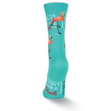 Load image into Gallery viewer, I Don’t Give A Flock Socks / Flamingo (Women’s)