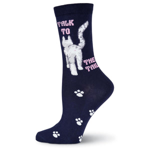 Talk To The Tail Socks / Cat (Women’s)