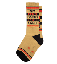 Load image into Gallery viewer, My Dog’s Farts Don’t Smell (Unisex) Gym Socks