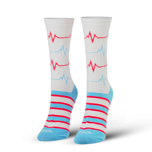 Pulse / Heart Rhythm/ Medical / Cardiology Socks (Women’s)