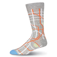 Load image into Gallery viewer, I Am Here Socks / Map (Men’s)