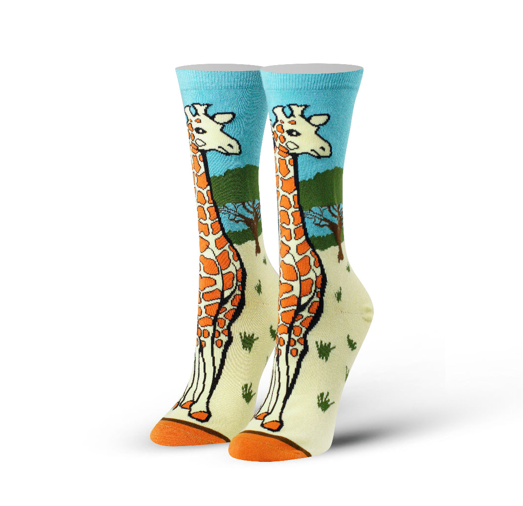 Giraffe In The Wild Socks (Women’s)