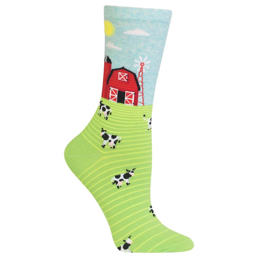 Farm Scene/ Country Life Socks (Women’s)