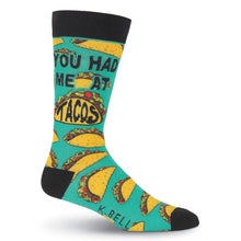 Load image into Gallery viewer, You Had Me At Tacos Socks (Men’s)