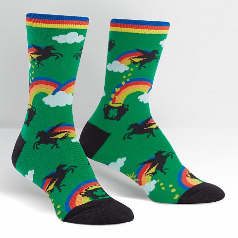 Make Your Own Luck- Unicorn Rainbow Socks (Women’s)