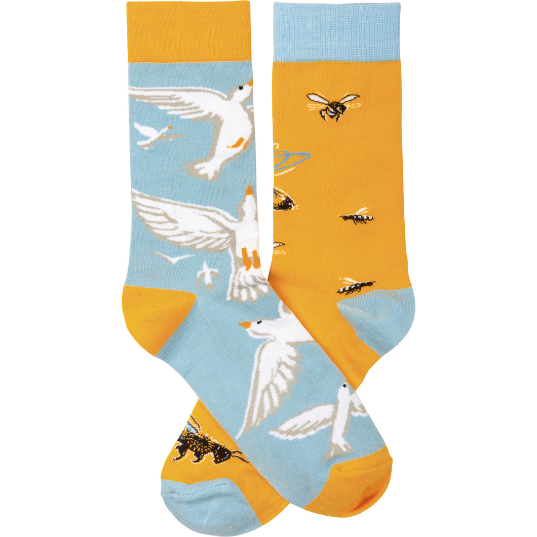 Birds and the Bees Socks (Unisex)