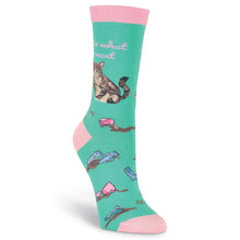Load image into Gallery viewer, I Do What I Want Cat Socks (Women’s) Cat Making Messes