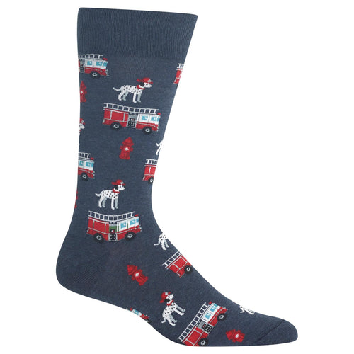 Firefighter / Firetruck/ Dalmatian  Socks (Men’s)