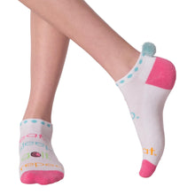 Load image into Gallery viewer, Eat Sleep Golf Repeat Socks/ Sport Low Cut Ankle   (Women’s)