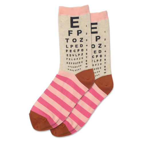 Eye Chart / Optometry/ Ophthalmology Socks (Women’s)